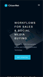 Mobile Screenshot of citizennet.com